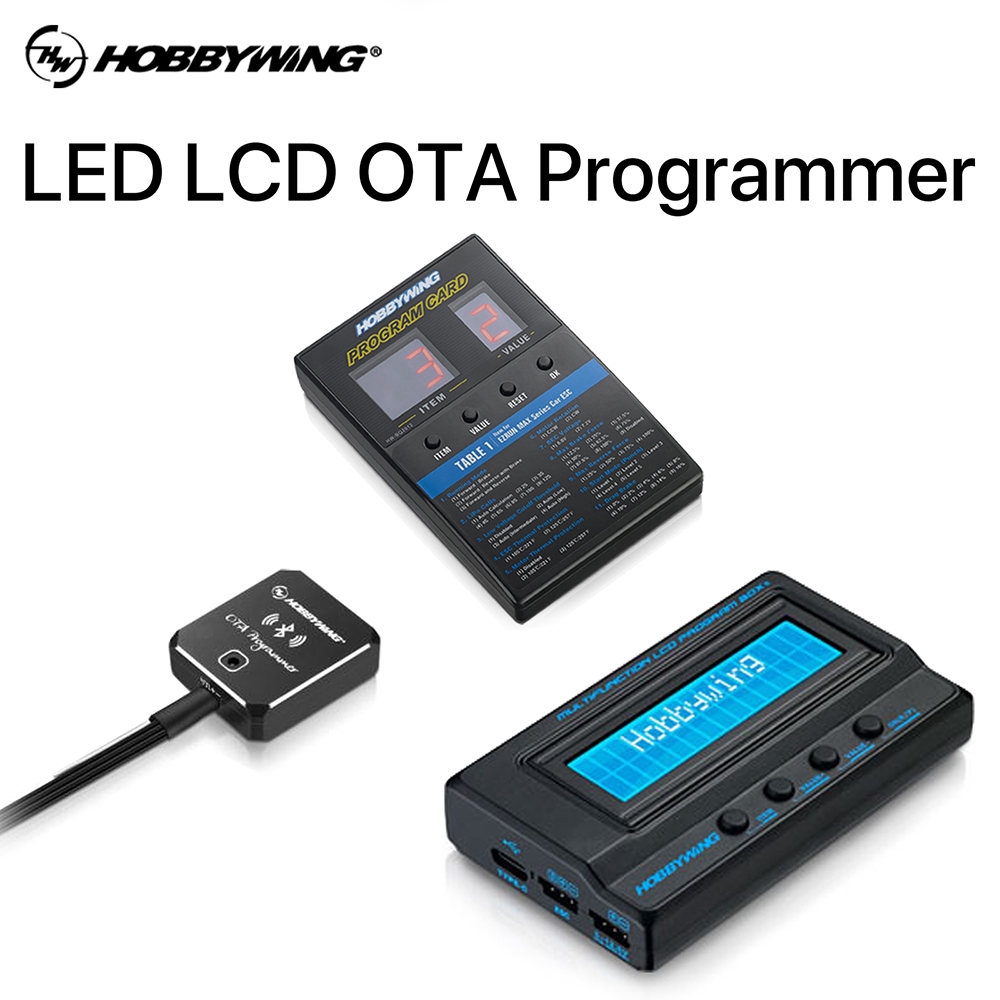 Drone Battery Strap - HOBBYWING Program Card LCD/LED/OTA ESC Programming