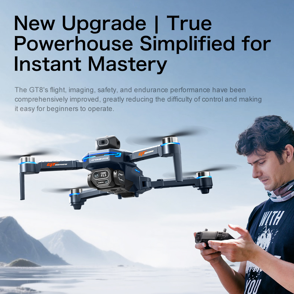 Original GT8 Drone 8K Professi - огляд і ціна Jjrc Drone X12