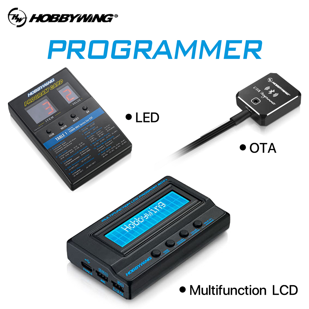 HOBBYWING Program Card LCD/LED - огляд і ціна Drone Battery Strap