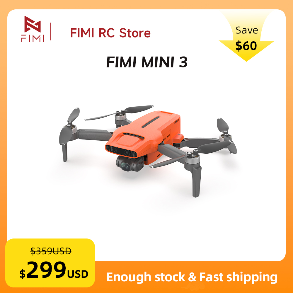 FIMI MINI 3 Camere Drone 4K 60 - огляд і ціна Drone Gimbal
