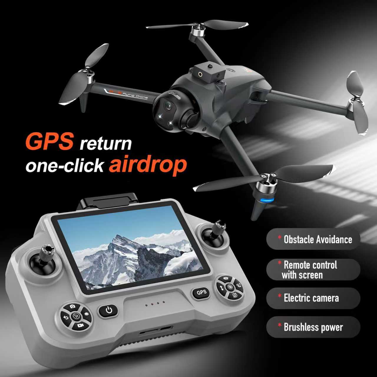 YL059 FPV GPS Quadcopter Drone - огляд і ціна Drone Gps Mount